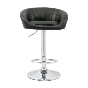 Bar / Kitchen / Counter Stool – BS-2017 – Cushioned Artificial Leather, Height Adjustable – Made in China