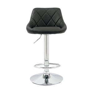 Bar / Kitchen / Counter Stool – BS-931 – Cushioned Artificial Leather, Height Adjustable – Made in China