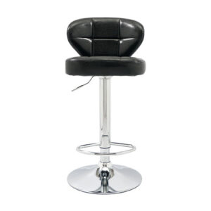 Bar / Kitchen / Counter Stool – BS-845 – Height Adjustable with Cushioned Seat & Back