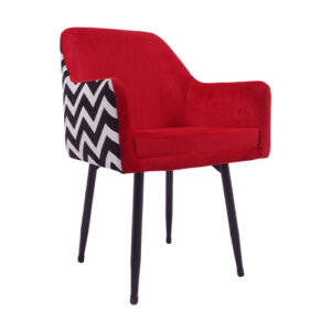Café / Waiting Chair – DC-LF202 – Foamed Fabric Seat with Metal Legs – Made in Pakistan