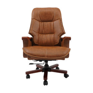 Executive Chair – BIG DAWOO – Heavy-Duty Design with Wood Base – Made in Pakistan