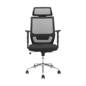 Executive Chair – RC-LX 777 – Mesh Back, Adjustable Arms & Metal Base – Made in China