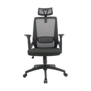 Ergonomic Manager Chair – RC-LX 818 – Mesh Back with Adjustable Headrest – Made in China