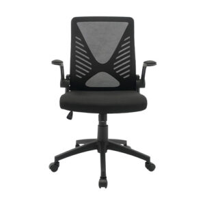 Staff Chair – RC-LX016 – Mesh Back, Folding Arms & Height Adjustable – Made in China
