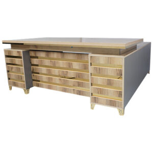 Executive Table with Side Rack – OT-AR6001 UV (36" x 72") – Made in Pakistan
